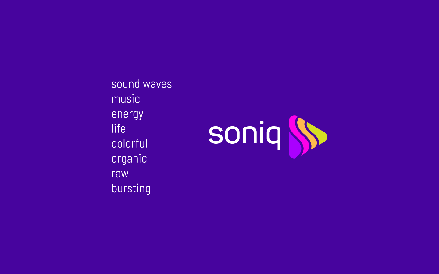 Soniq logo concept2